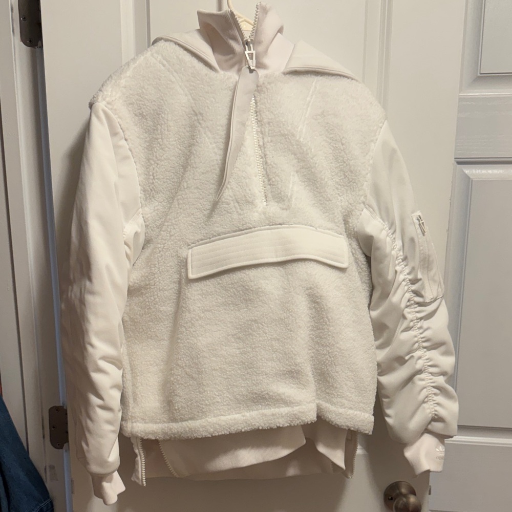 Women's Cream Teddy Jacket